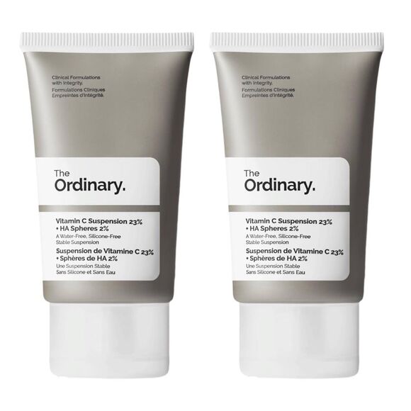 The Ordinary Vitamin C Suspension 23% + HA Spheres 2% 30 ml / 1 fl oz - Set of 2 - Picture 1 of 5